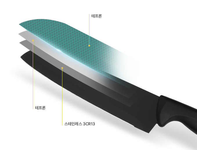 경제형(보급형 비점착 식칼)